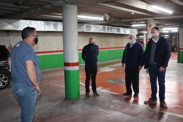 Onda reforma el parking de la plaza España y recupera la hora gratis para clientes del comercio local