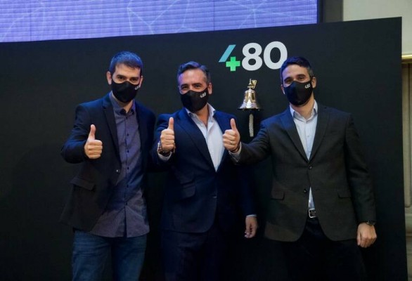Cuatroochenta entra en el 'Ibex 35' de BME Growth