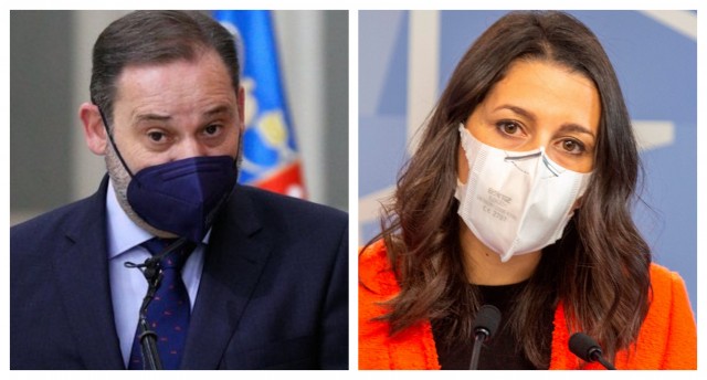 Arrimadas y Ábalos, los grandes perjudicados del 'show murciano'