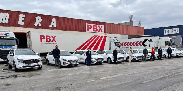 La empresa Campillo Palmera amplía su flota de la mano del Grupo Terramovil con coches Hyundai 