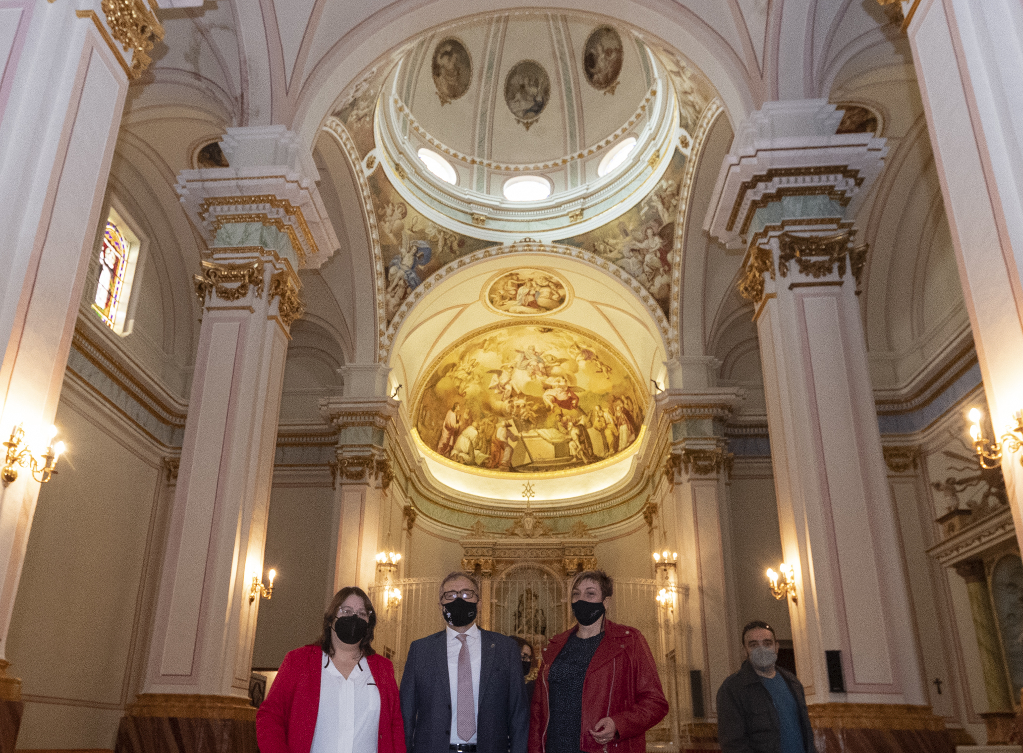 Diputación invierte 37.000 euros en reparar la cúpula de la ermita de Càlig
