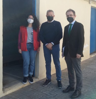 Sant Joan cede a Cruz Roja espacio en el Mercado de Abastos para necesidades del Banco de Alimentos