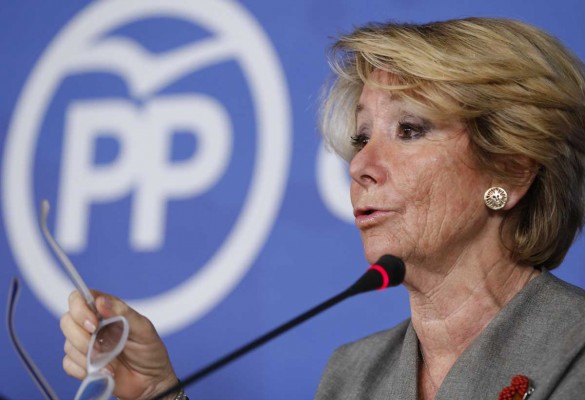 Esperanza Aguirre dimite como portavoz en el Ayuntamiento de Madrid

