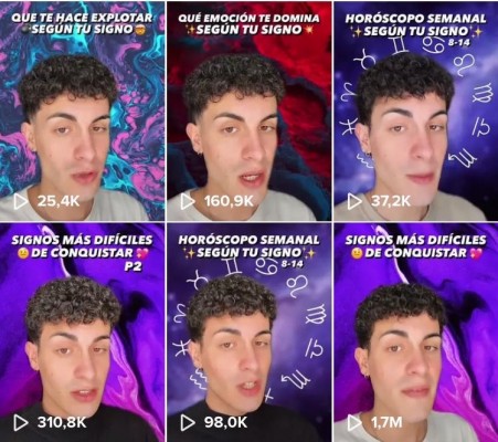 El murciano más viral de TikTok: astrología y redes, dos tendencias unidas que suman 700.000 seguidores 