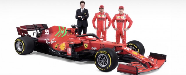 SF21, el Ferrari de Carlos Sainz y Leclerc en el Mundial 2021
