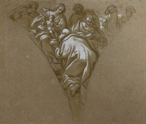 Bellas Artes recupera un dibujo de José Vergara robado hace 40 años