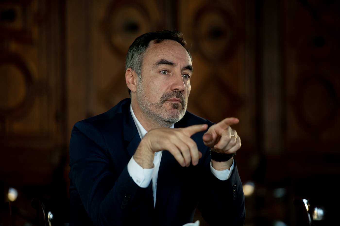 Juan Ángel Poyatos, responsable de la Oficina Valenciana para la Recuperación. Foto: KIKE TABERNER - 