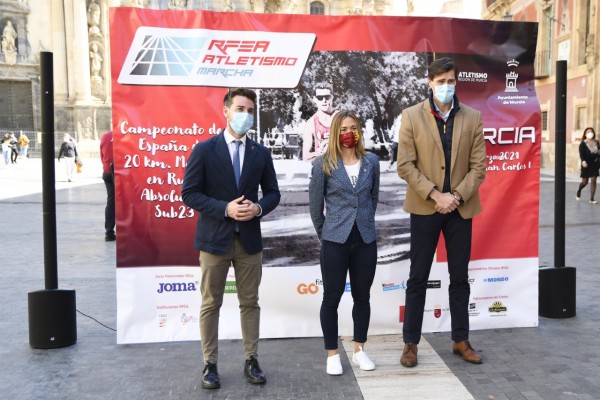 El Nacional de marcha traerá a Murcia a 107 atletas con Álvaro Martín y María Pérez al frente
