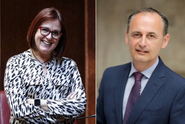 Celdrán y Franco asumirán las competencias de los destituidos Vidal y Torregrosa
