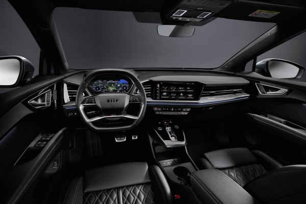 Audi muestra el interior del nuevo Q4 e-tron