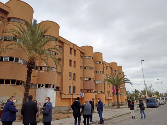 Elche y Vivienda trabajan para demoler otros dos bloques en Los Palmerales: actuación para 2022