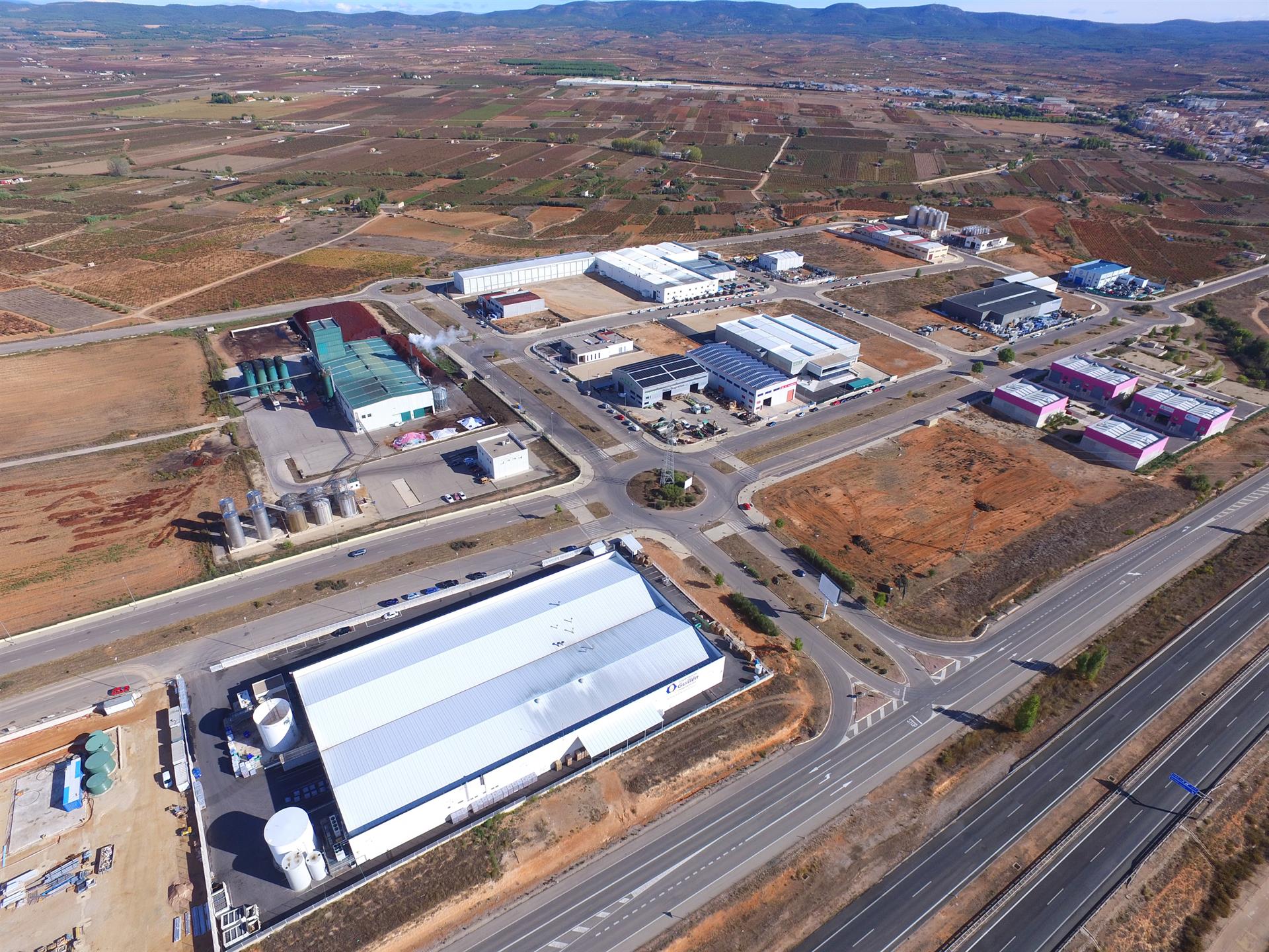 Parque empresarial en Utiel. Foto: GVA - 