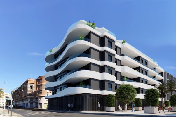 HGF construirá un moderno bloque de 28 viviendas en Altabix en Elche y cederá solar para hacer un vial
