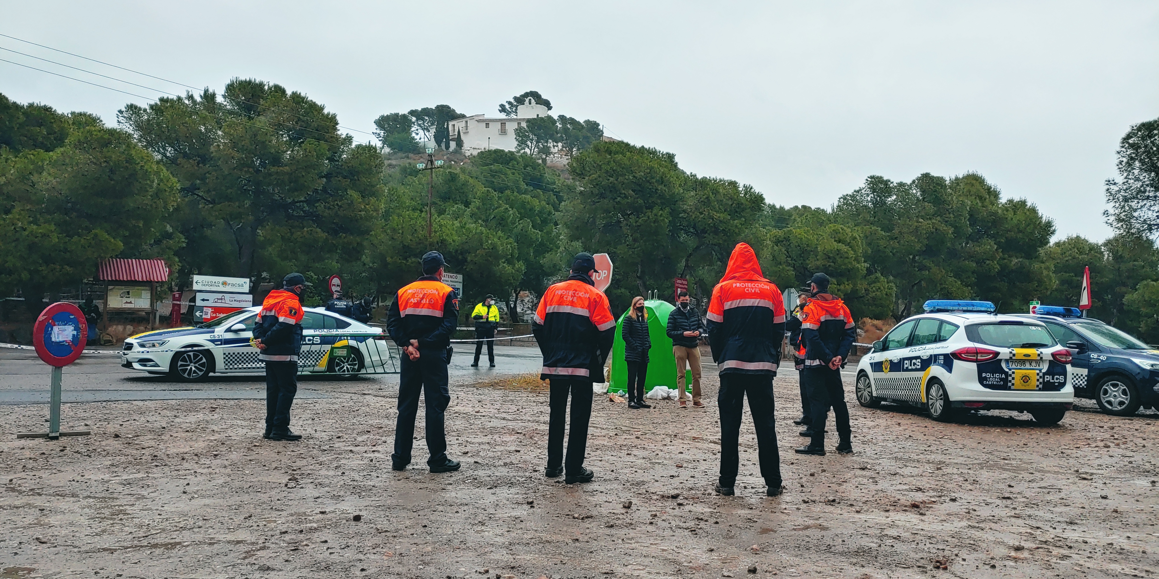 Castelló denuncia a una veintena de personas en el dispositivo por la 'no Magdalena'