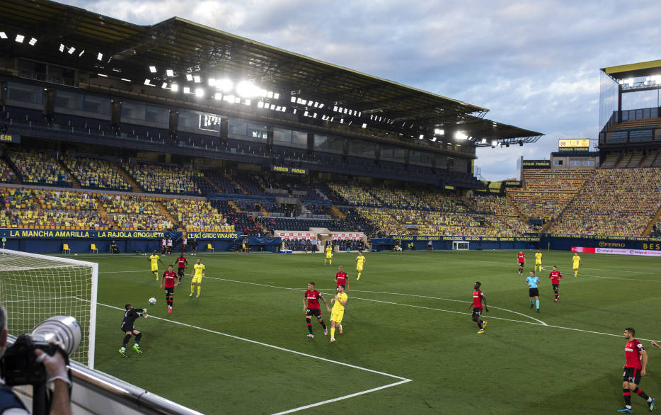 El Villarreal ha ganado la mitad de sus partidos en casa en un año sin gente en la grada