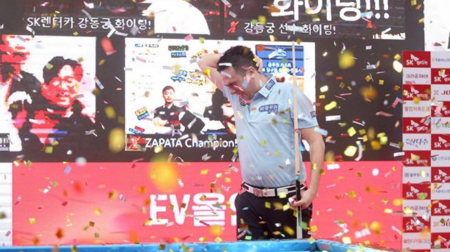 El murciano Juan David Zapata es campeón del mundo de tres bandas