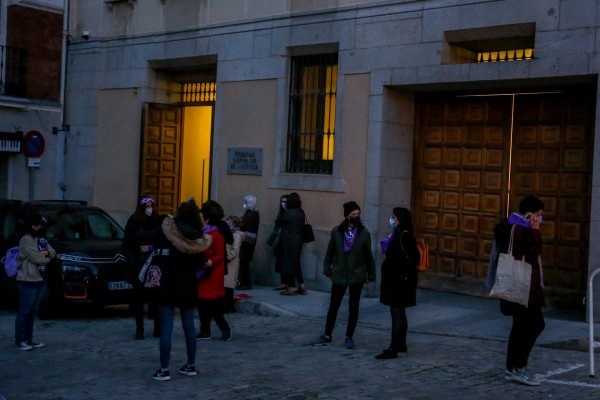 El TSJ de Madrid mantiene la prohibición de celebrar las concentraciones por el Día de la Mujer
