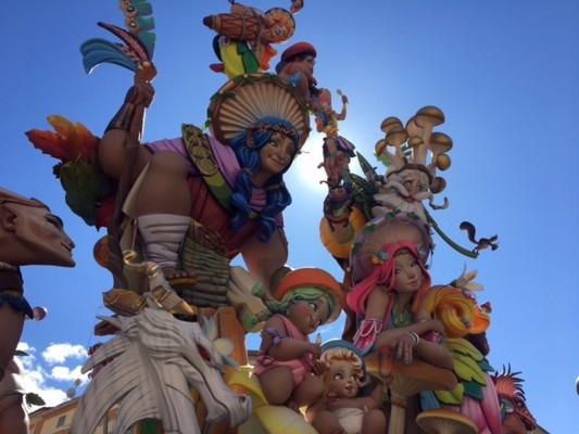 Junta Central Fallera pintará los 382 puntos donde se plantan fallas para 