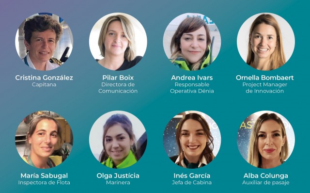 
Baleària organiza una mesa redonda para poner en valor el papel de la mujer en el sector marítimo