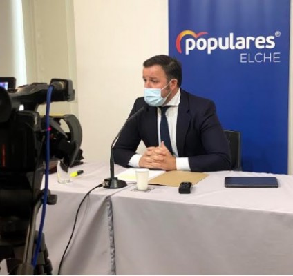 El PP de Elche pone en valor haber presentado 200 propuestas durante la pandemia