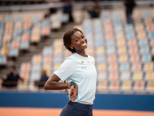Fátima Diame se mete en la final de longitud con récord personal