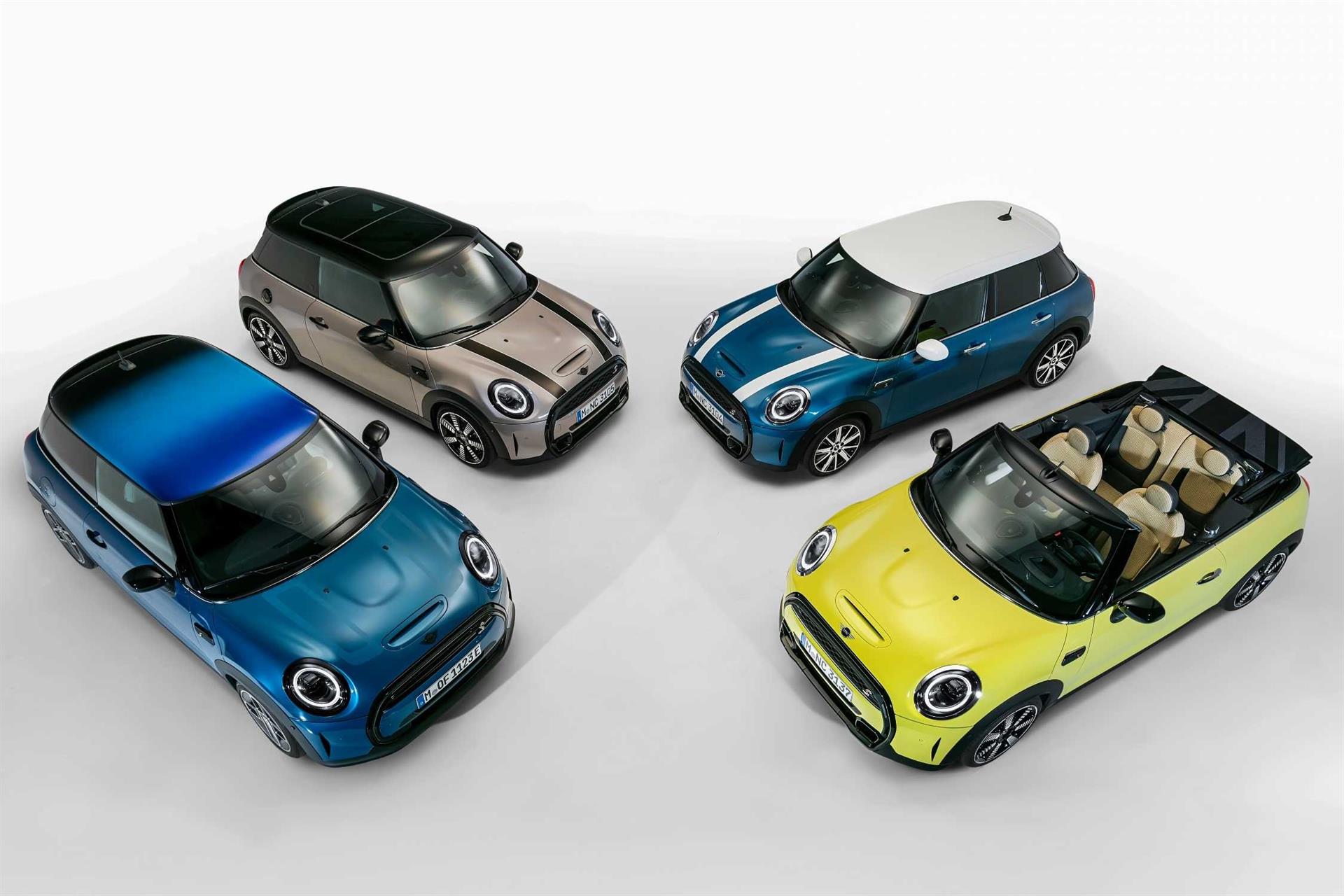 Mini inicia la comercialización en España de las nuevas versiones de 5 y 3 puertas y Cabrio
