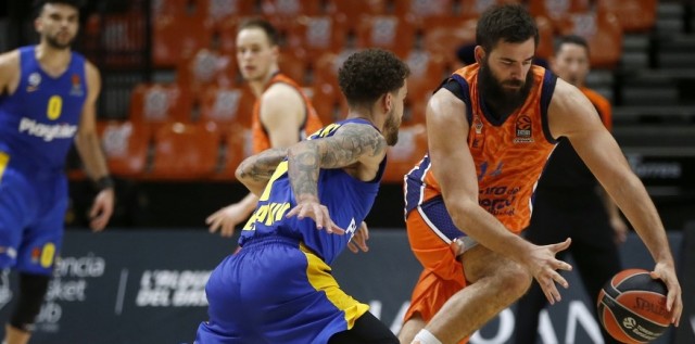 La defensa del Maccabi asfixia a un decepcionante Valencia Basket