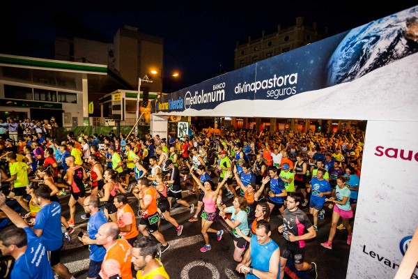La 15K Nocturna Valencia Banco Mediolanum supera los 6.000 inscritos a 45 días de su celebración