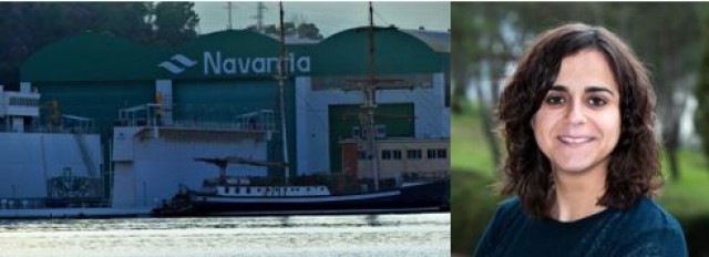 María Antonia Gómez, directora de la Fábrica de Motores de Navantia Cartagena, al frente del área de Negocio Internacional y de Servicios
