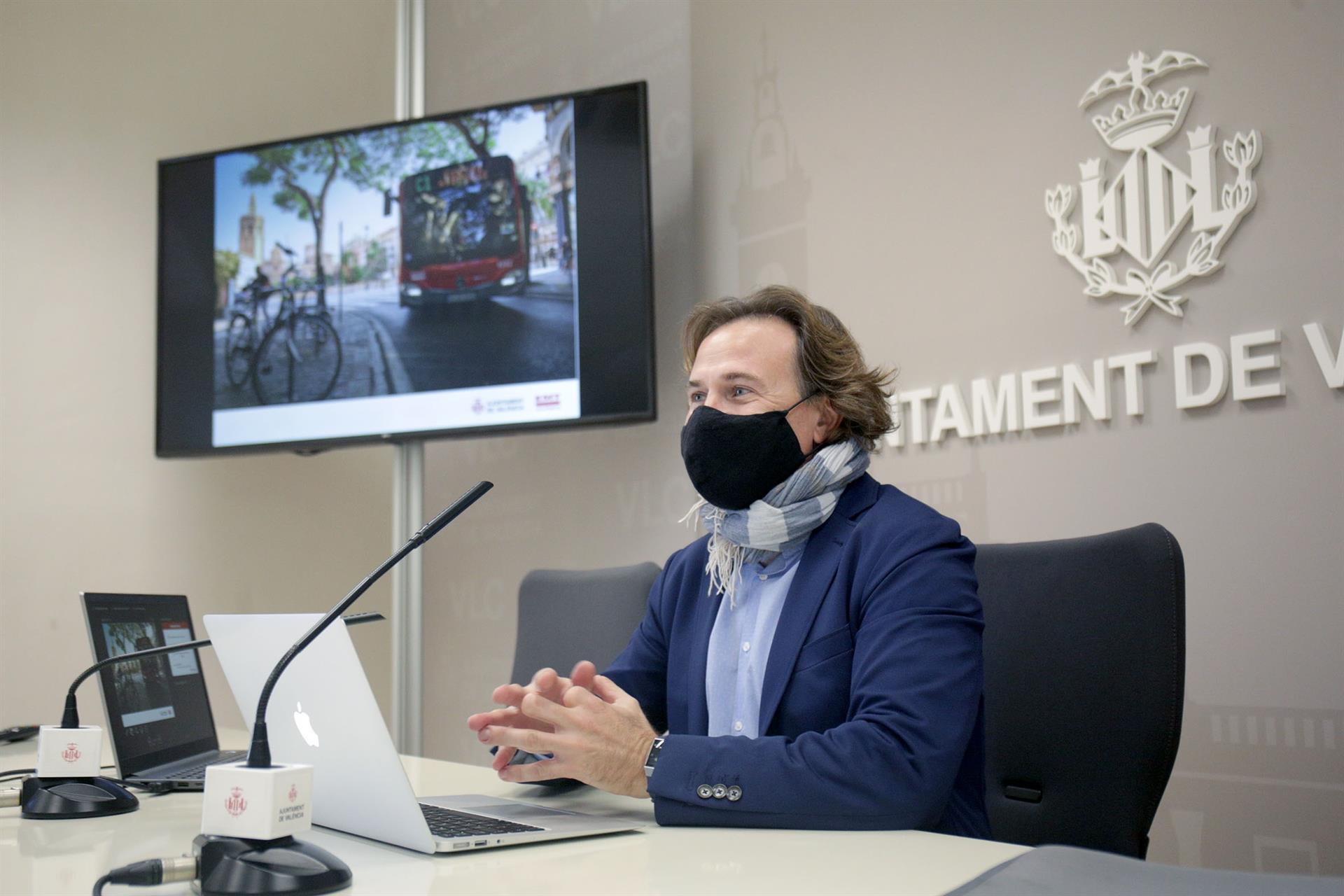 l concejal de Movilidad Sostenible en València, Giuseppe Grezzi. FOTO: AJUNTAMENT DE VALÈNCIA - 