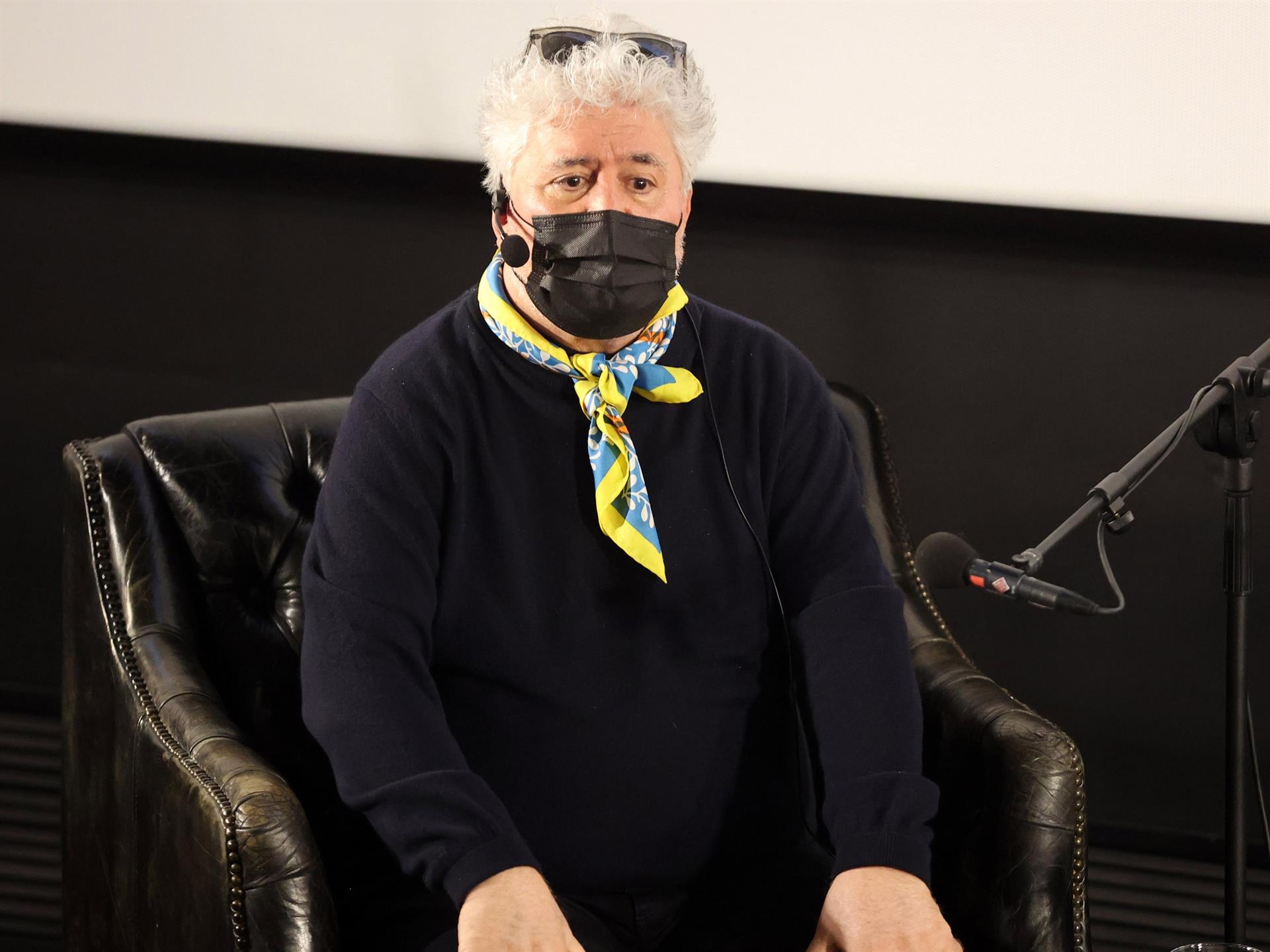 Pedro Almodóvar en el homenaje a Julieta Serrano orgnizado por la Academia de Cine - 