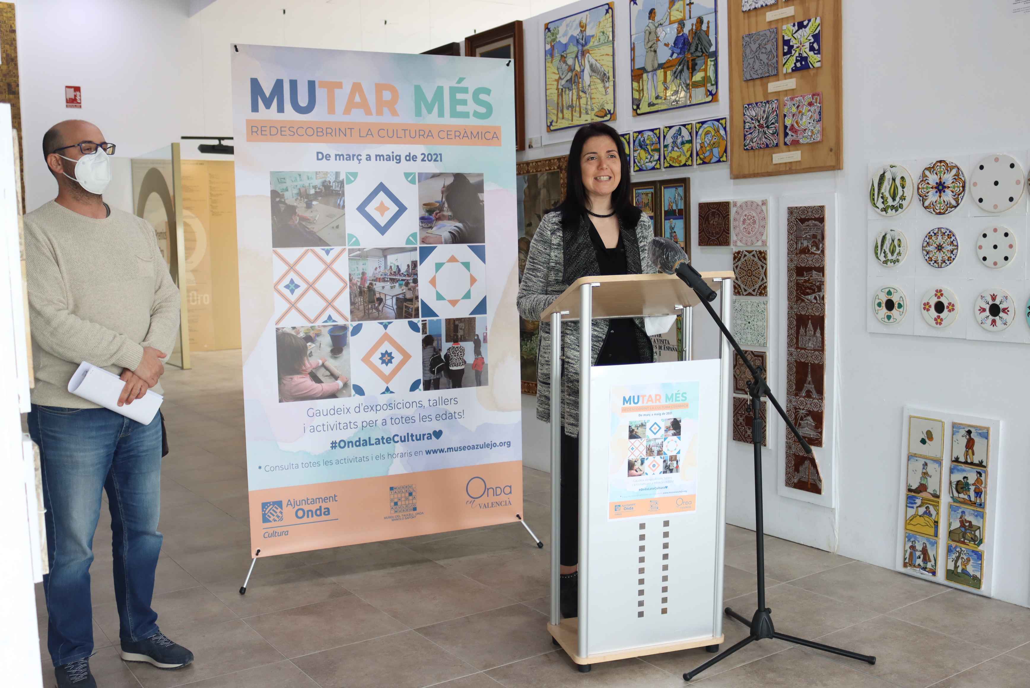 Onda explora la técnica del 'trencadís' con una exposición dedicada a Gaudí