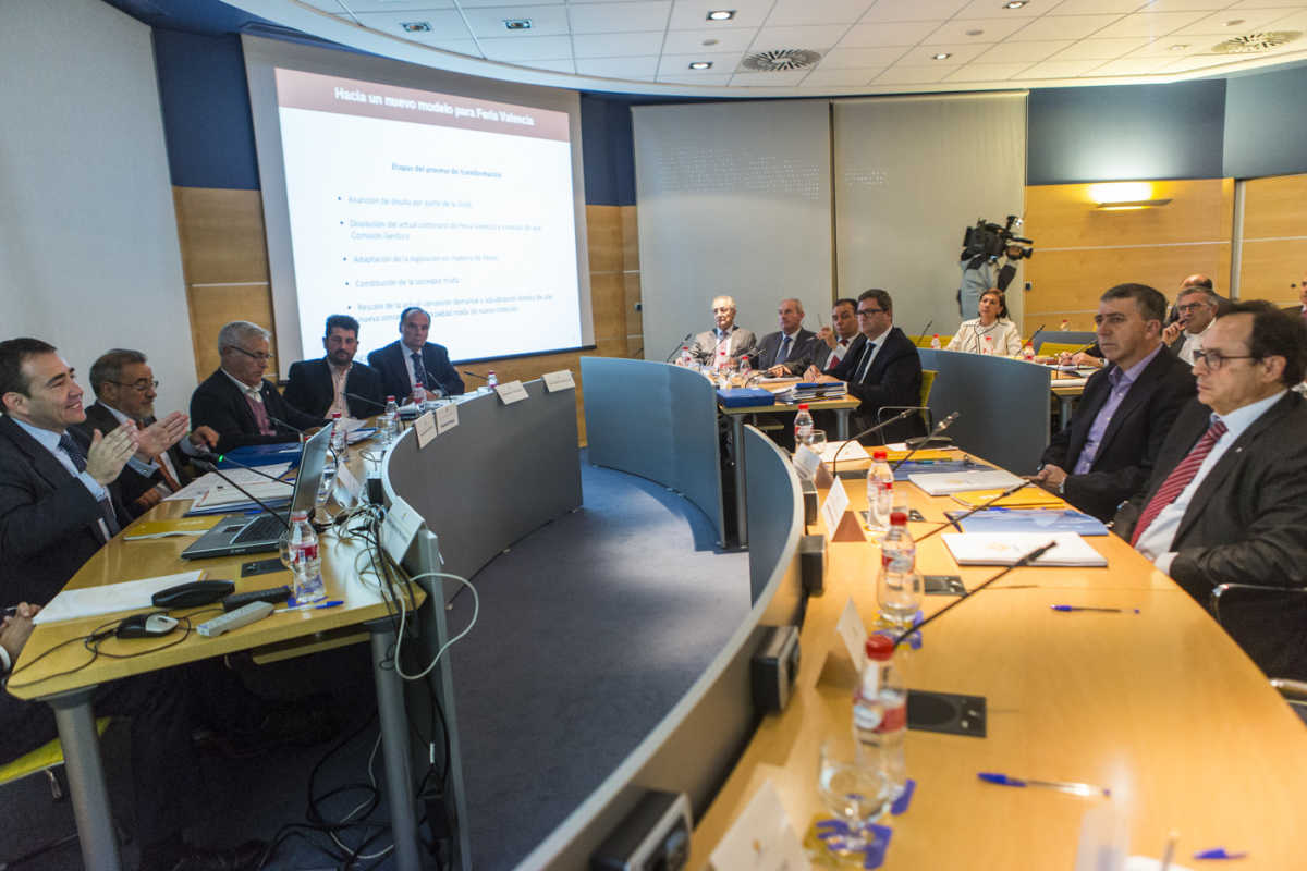 Reunión de los órganos de gobierno de Feria Valencia - 
