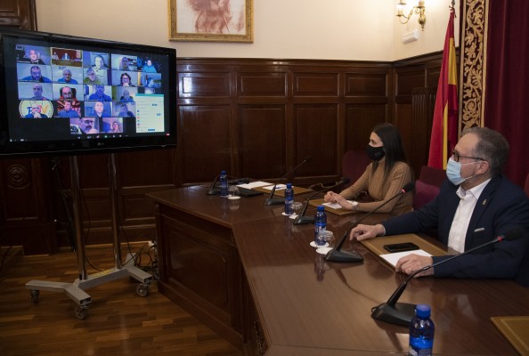 La Diputación explica a más de 60 clubes los detalles de las ayudas del deporte base de 2021