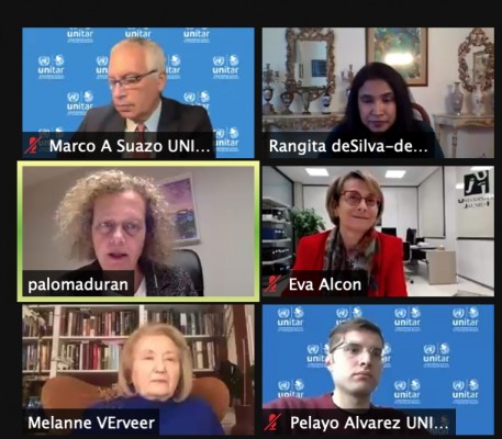 La rectora de l'UJI Eva Alcón urgeix accelerar els lideratges femenins en el marc de l'Agenda 2030