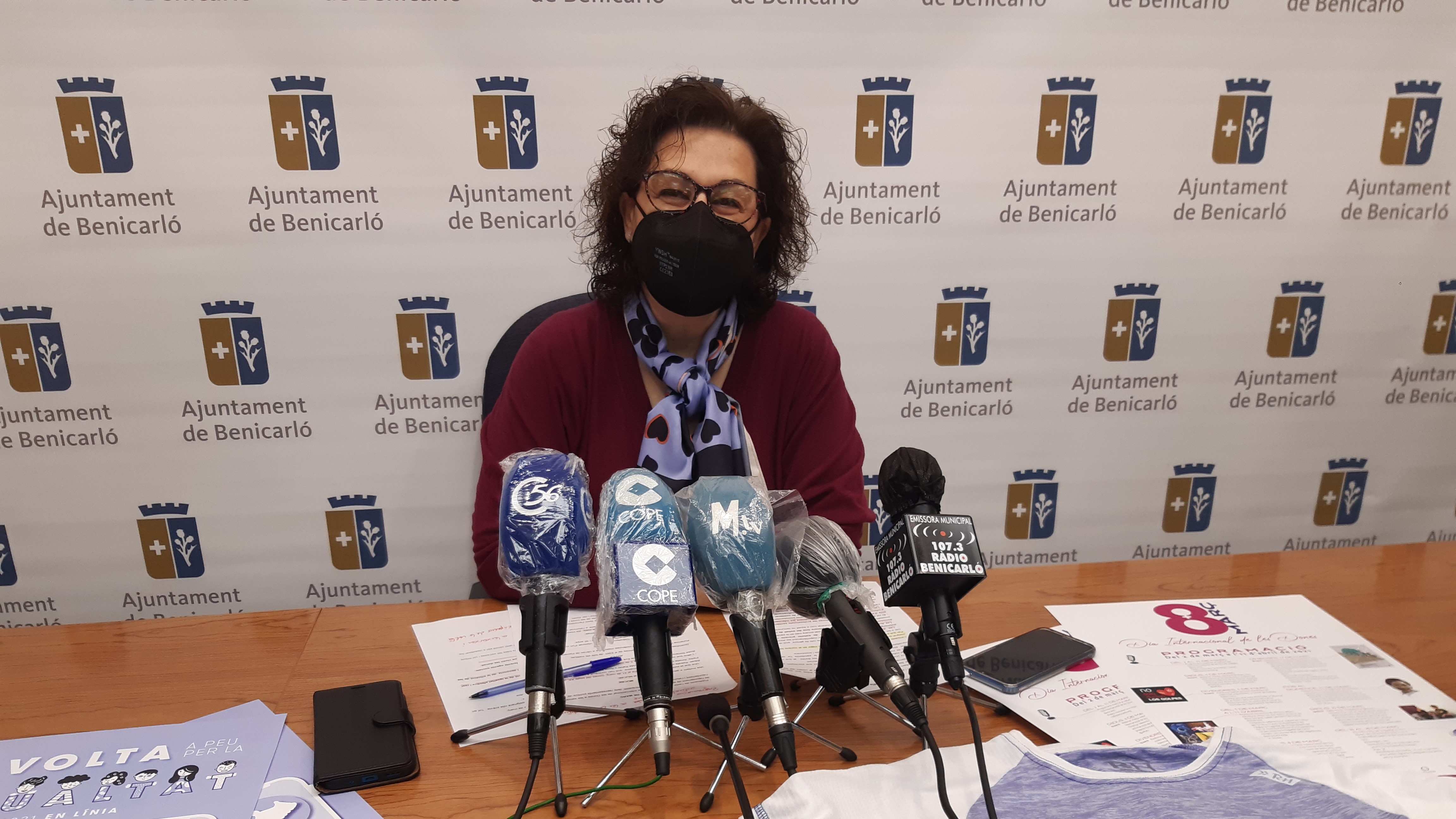Benicarló reivindica el 8 de març però amb una programació principalment en línia