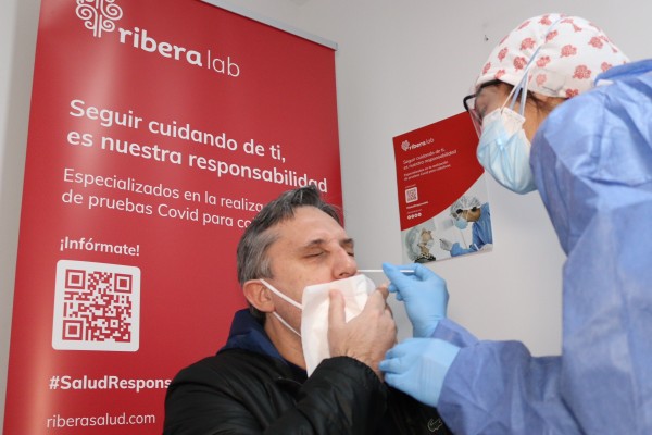 Riberalab refuerza el servicio de pruebas Covid en su centro de Sant Joan 