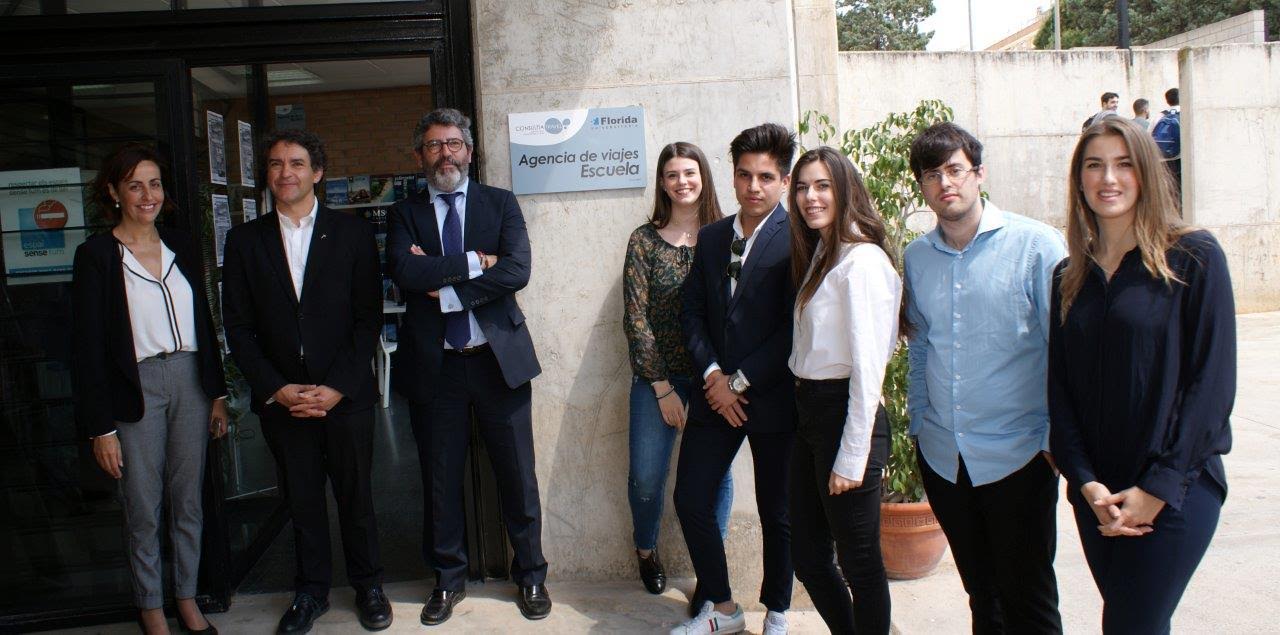 Florida Universitària inaugura la primera agencia de viajes escuela de la Comunitat