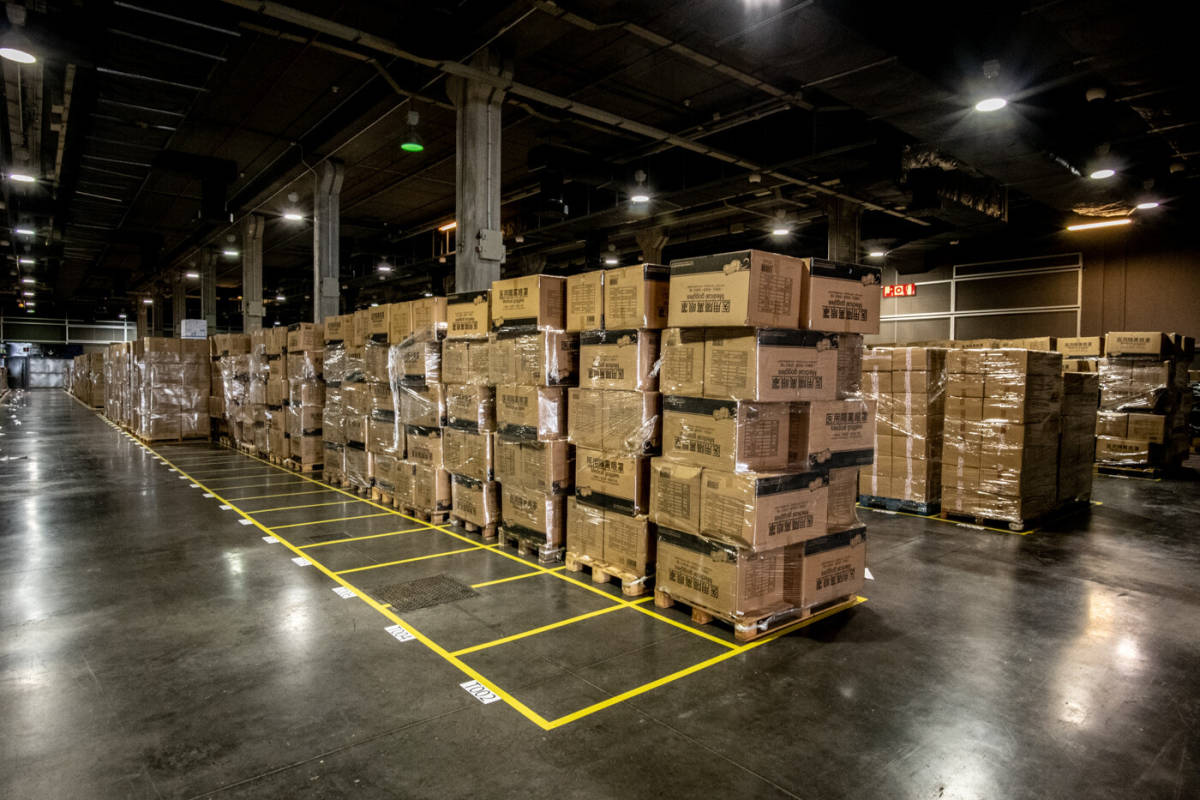 Logista Pharma, favorita para gestionar la logística del almacén de Feria Valencia para material covid