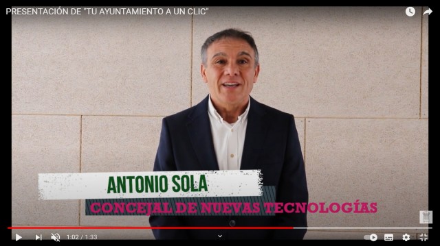 El Ayuntamiento de Mutxamel lanza tutoriales en YouTube sobre el uso de la sede electrónica