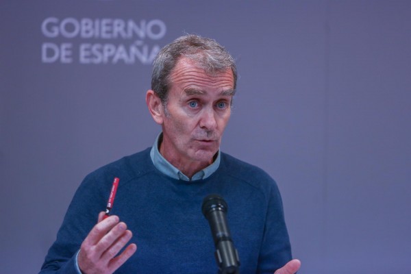  Simón duda que la cepa británica haya tenido un impacto 