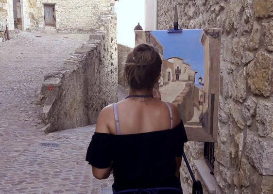 Arte urbano para dar voz a la mujer rural en tiempos de pandemia
