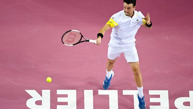 Bautista cae en la final de Montpellier ante Goffin