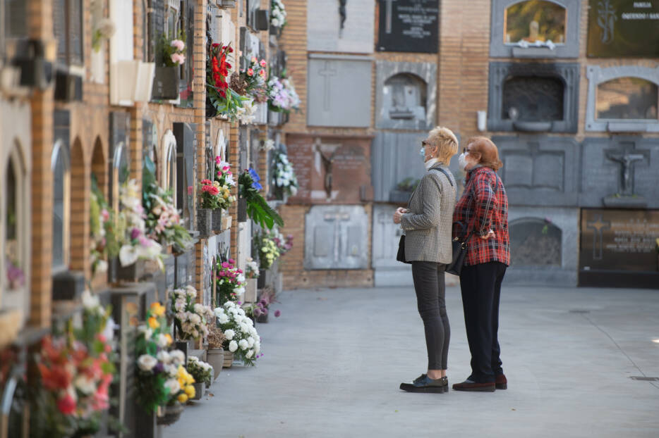 El 45% de las muertes por covid de la Comunitat se registran entre el 1 de enero y el 10 de febrero