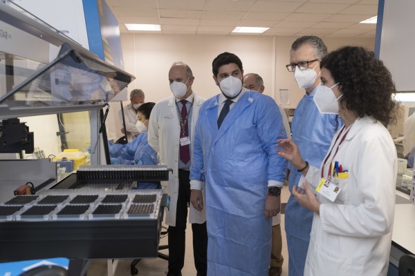La lucha contra la covid en la Región: un robot realizará 6.000 PCR al día en la Arrixaca 