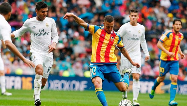 El Valencia marcó dos goles en cada una de sus tres últimas visitas al Madrid