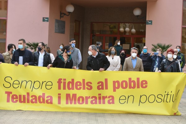 PSPV y Compromís se vuelcan con el gobierno de Teulada-Moraira a días de la moción de censura 