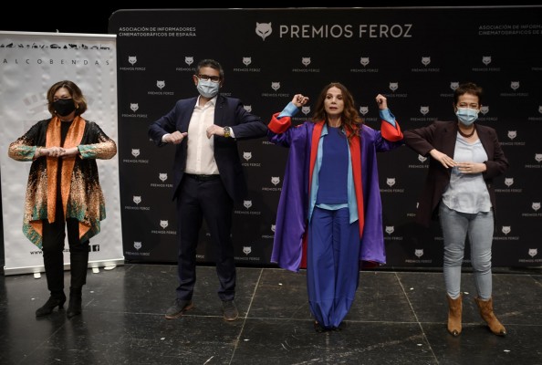 Los Premios Feroz rechazan las declaraciones infundadas de Victoria Abril sobre la pandemia