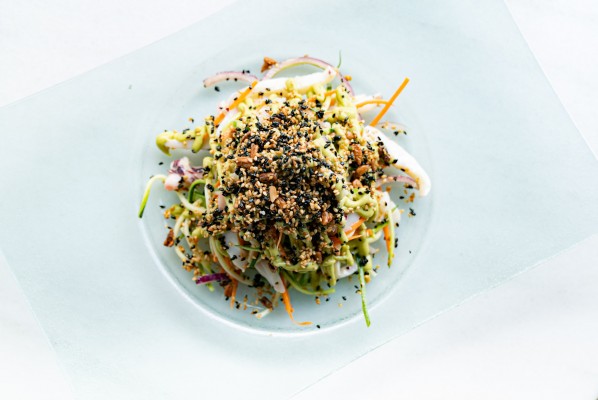 Ensalada de sepia y verduras en ceviche de Tonyina