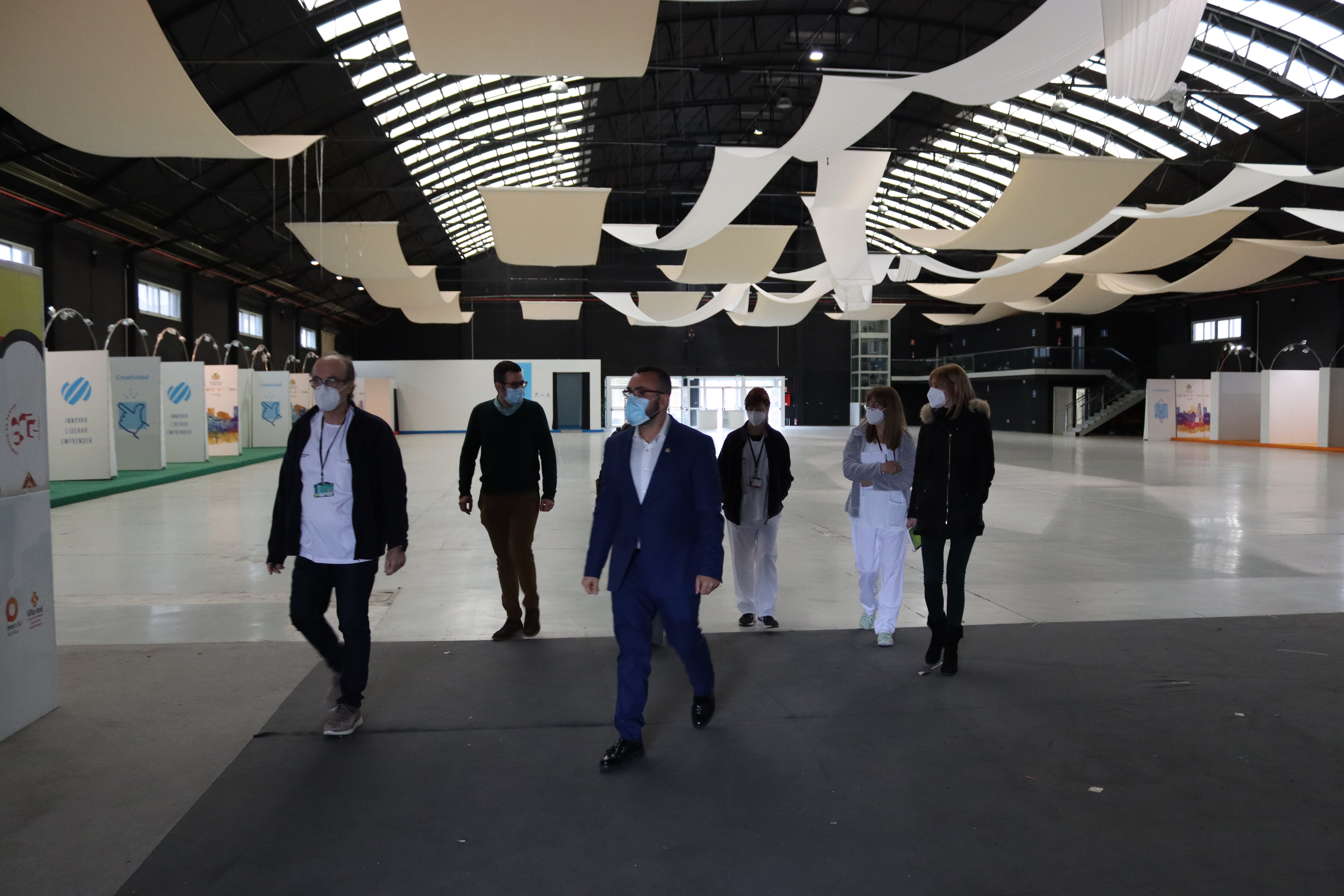 Vila-real habilita el Centro de Congresos para la vacunación masiva con el visto bueno de Sanidad